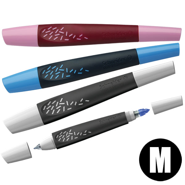 シュナイダー Schneider ローラーボールペン M 中字 ブリーズ Breeze 本体3色展開 インク色:ブルー【在庫限り】