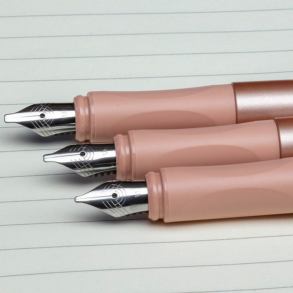 シュナイダー Schneider カリグラフィー ペン 万年筆 セット カリシマ Callisima 3色展開:アプリコット / ミント / アンスラサイト カートリッジ コンバーター 両用式