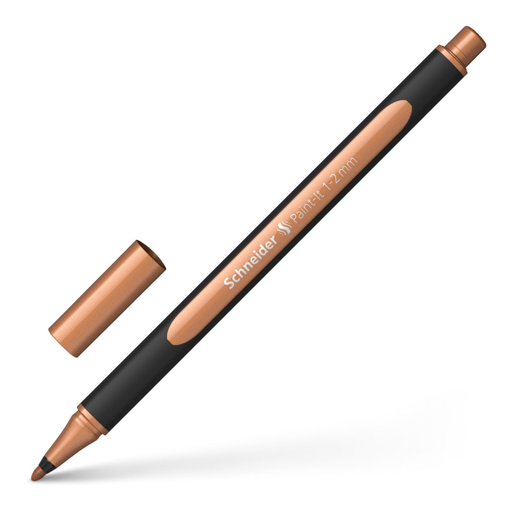 シュナイダー Schneider メタリックライナー ペイントイット Paint it 020 単色販売 8色展開 ペン先:1~2mm 水性マーカー
