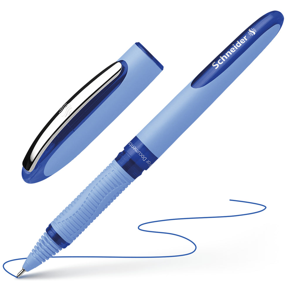 シュナイダー Schneider ローラーボールペン 細書き 0.3mm ワンハイブリットN One Hybrid N ニードルポイントペン先 3色展開【在庫限り】