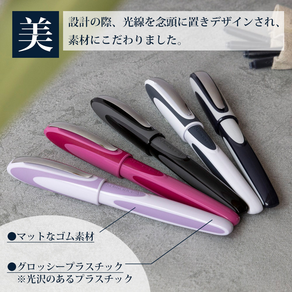 シュナイダー Schneider ローラーボールペン M 中字 レイ Ray 5色展開