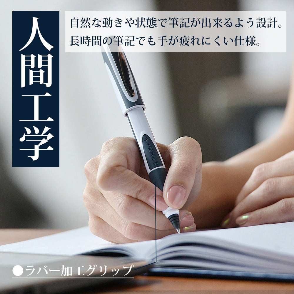 シュナイダー Schneider ローラーボールペン M 中字 レイ Ray 5色展開