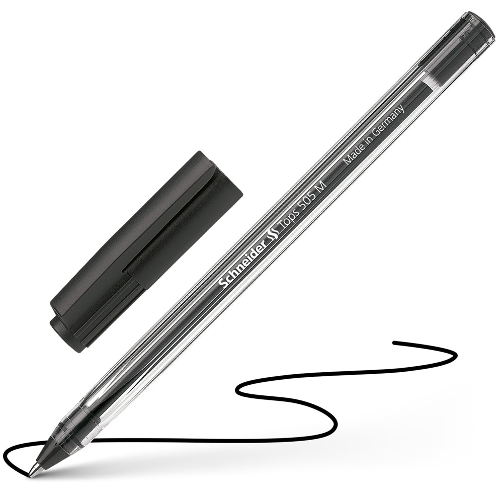 シュナイダー Schneider TOPS505 ボールペン M 中字 4色セット 【在庫限り】