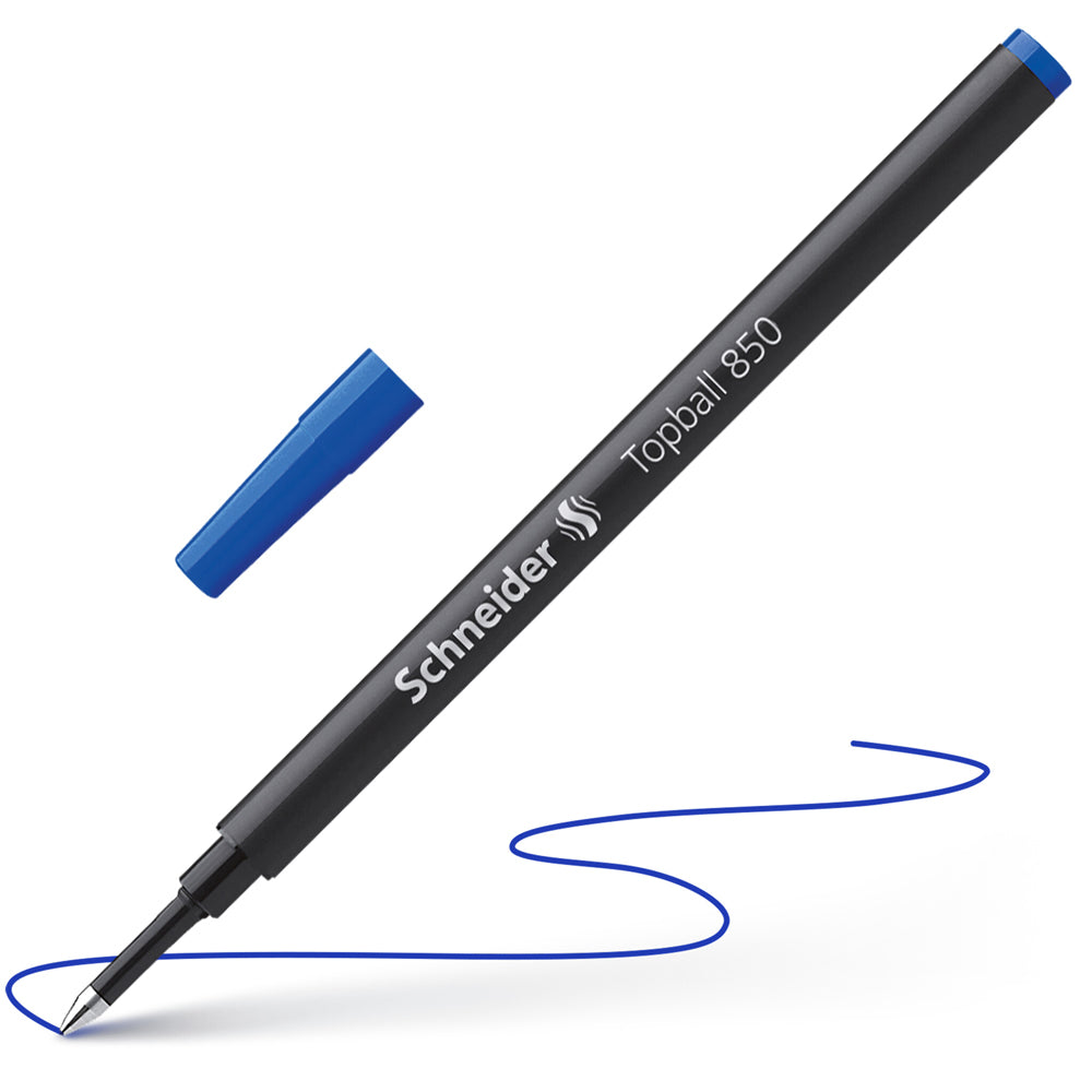 シュナイダー Schneider ローラーボール 替え芯 1本 トップボール850 Topball 850 ペン先サイズ:0.5mm インク色:4色展開 レフィル リフィル 替芯