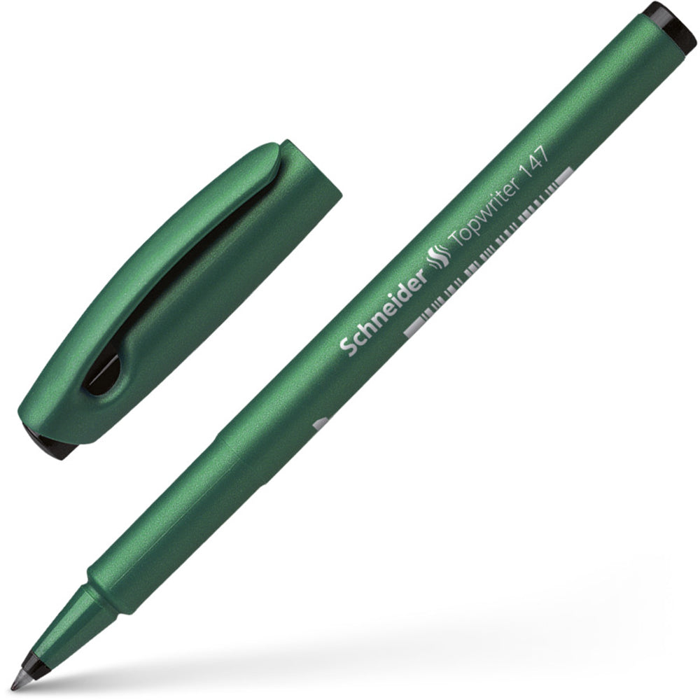 シュナイダー Schneider ファイバーペン 0.6mm トップライター147 Topwriter 147 インク色:3色展開【在庫限り】