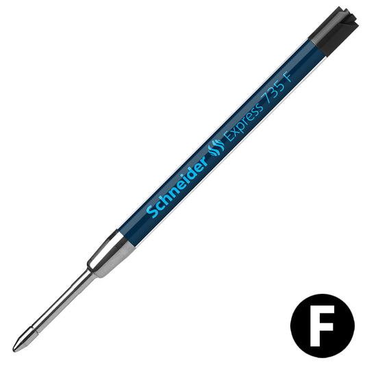 シュナイダー Schneider ボールペン 替え芯 1本 エクスプレス Express 735F 7351 サイズ:F/細字 インク色:ブラック/黒 リフィル レフィル 替芯