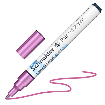 [単色メイン/メタリックバイオレット]メタリックマーカー ペイントイット Paint it 010 2mm