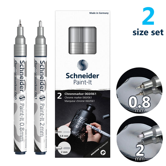 ［メイン］ミラーエフェクト クロームマーカー ペイントイット Paint it 060/061 2サイズセット