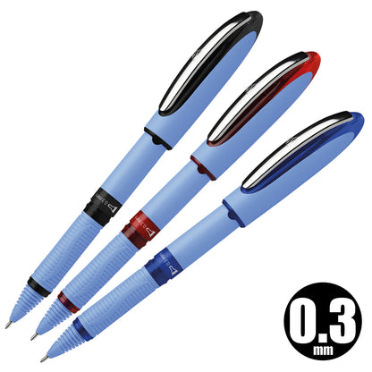 シュナイダー Schneider ローラーボールペン 細書き 0.3mm ワンハイブリットN One Hybrid N ニードルポイントペン先 3色展開【在庫限り】