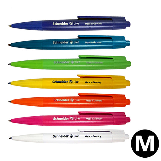 シュナイダー Schneider ボールペン M 中字 ボールペン ライク オペイク Like Opaque 7色展開