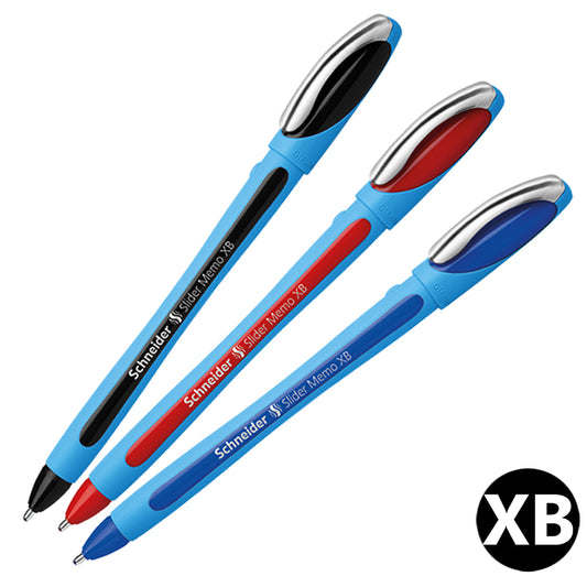 シュナイダー Schneider ボールペン XB 極太字 スライダー メモ Slider Memo 3色展開